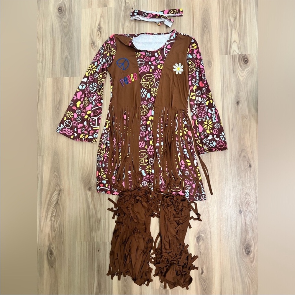 Women’s hippie Halloween costume - size Large